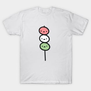 cute japanese dango desert design T-Shirt